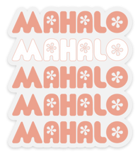 Load image into Gallery viewer, Mahalo Sticker