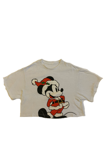 Christmas Mickey Crop