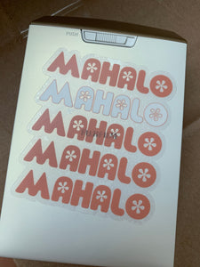 Mahalo Sticker