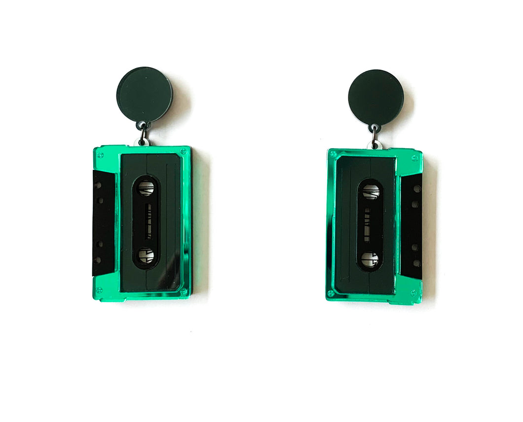 Cassette Earrings