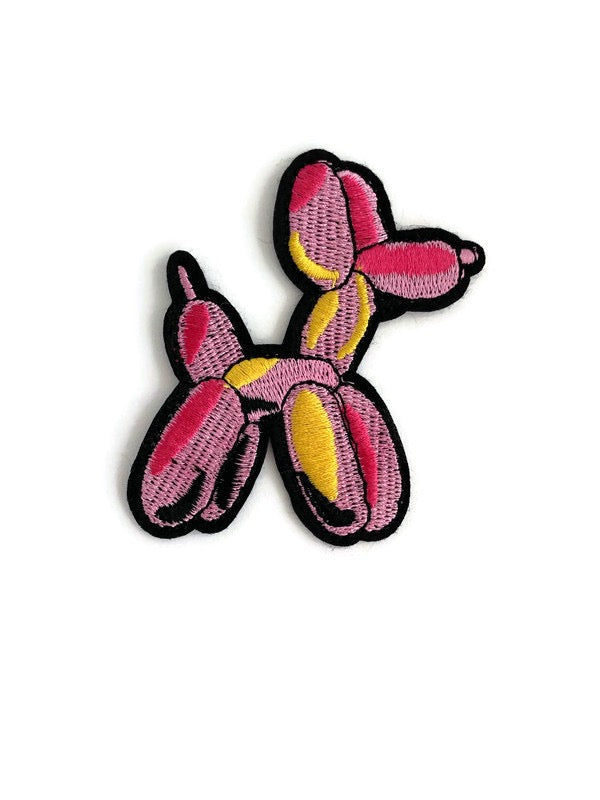 Pink Balloon Dog Patch