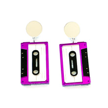 Load image into Gallery viewer, Cassette Earrings
