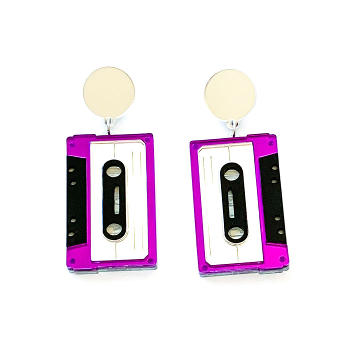 Cassette Earrings