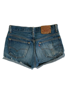 Medium Wash Denim Shorts