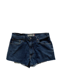 Dark Wash Denim Shorts