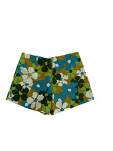 Load image into Gallery viewer, Vintage Green Floral Shorts