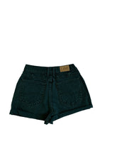 Load image into Gallery viewer, Dark Green Denim Shorts