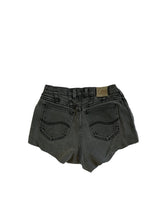 Load image into Gallery viewer, Charcoal Stretch Denim Shorts