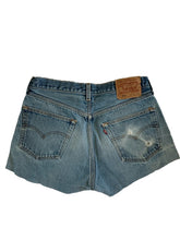 Load image into Gallery viewer, Faded Ash Denim Shorts