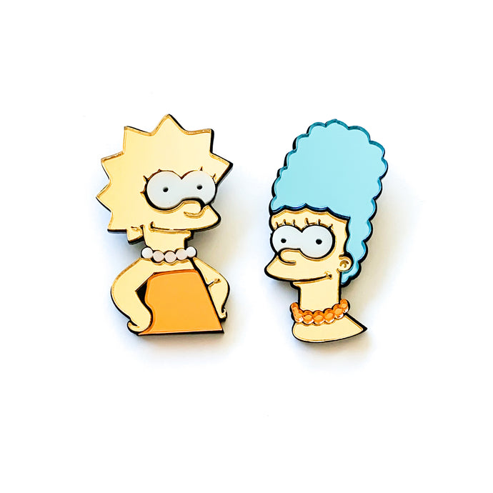 Lisa & Marge Earrings
