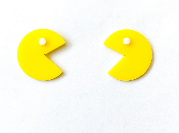 Pacman Earrings