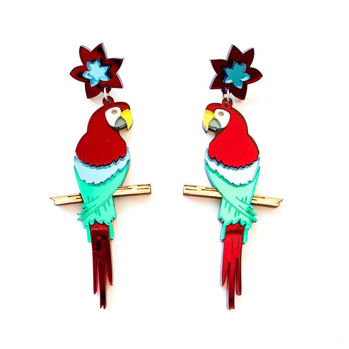 Parrot Earrings