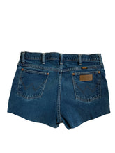 Load image into Gallery viewer, Dark Wash Denim Shorts