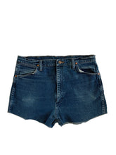 Load image into Gallery viewer, Dark Wash Denim Shorts