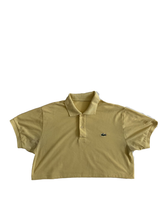 Yellow Cropped Polo